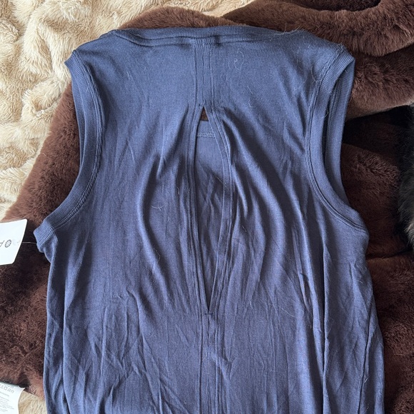 Athleta Navy Blue Sleeveless Top - Picture 4 of 4